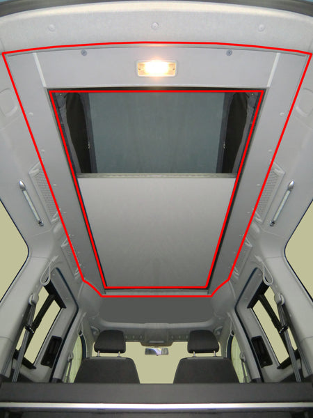 Reimo VW Caddy Maxi interior trim for pop top roof, LWB, from 2008
