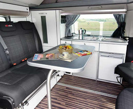 Reimo Multi table with folding frame - 770 x 480 mm - image 2