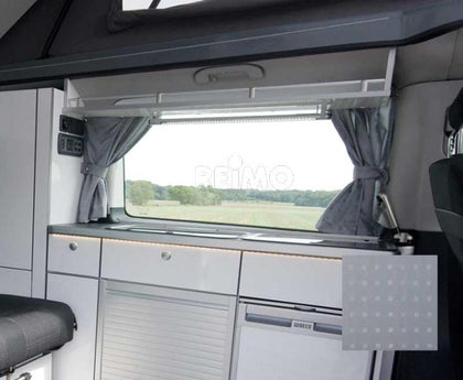 Curtain Set Mercedes Vito LWB 2015, TrioStyle, JU Decor