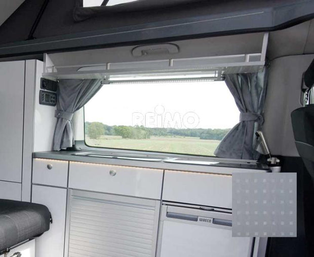 Curtain Set Mercedes Vito LWB 2015, TrioStyle, JU Decor