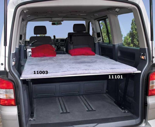 REIMO VW T6/5 Multivan Rearrest Ready made, extension to Lazy Bed - 11101 | Stahlor image 1