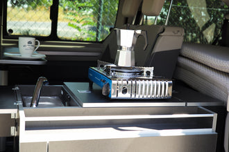 Reimo VW T7 FreeVan kitchen module with technology, without cooker - 11705 | Stahlor image 4