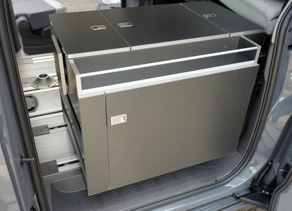 Reimo VW T7 FreeVan kitchen module with technology, without cooker - 11705 | Stahlor image 1
