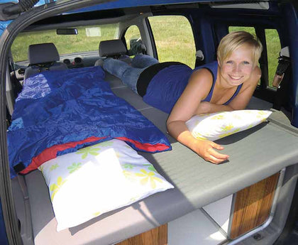 VW Caddy LWB Active Extendable Slatted Bed with Cushions and Covers