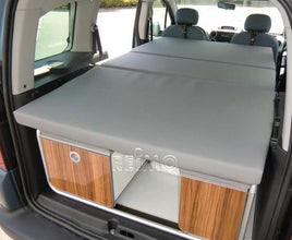 Reimo VW Caddy SWB Active Slatted Bed with Foam Cushions and Removable Covers - image 3