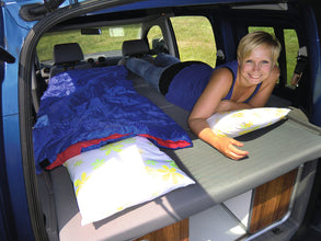 Reimo VW Caddy SWB Active Slatted Bed with Foam Cushions and Removable Covers