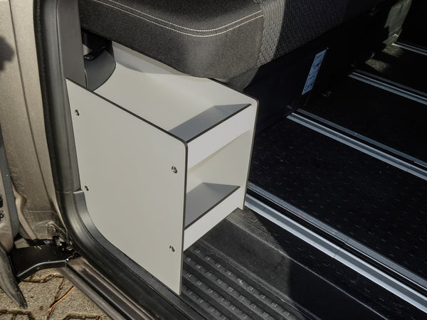 REIMO Sliding door rack VW T5/T6/T6.1 - L4900 x W2000 x H3700 mm - Grey - 13228 | Stahlor image 1