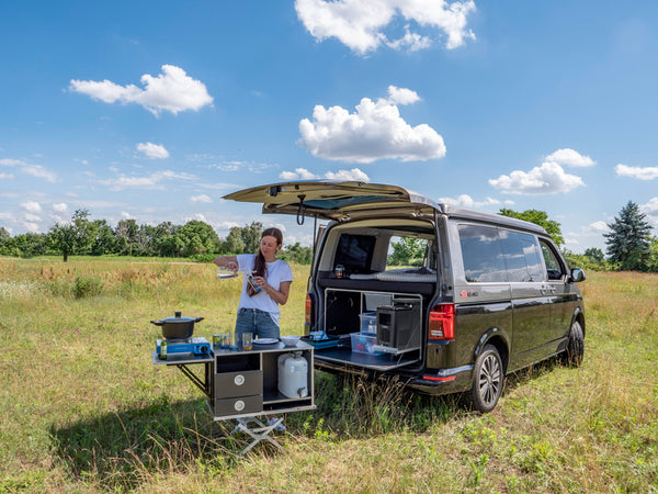 Reimo CampingBox L for VW T6.1/T6/T5 short and long wheelbase, station wagon and Caravelle - 13250 | Stahlor image 1