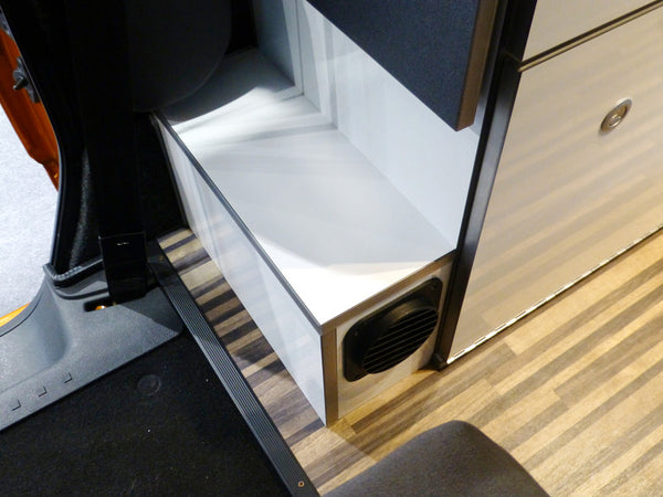 Reimo VW Caddy Camp Installation Box for Parking Heater