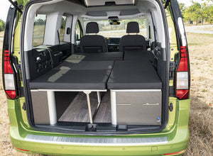 Reimo Bed with Folding Bench Seat for VW Caddy LWB (from 5/2020) / Ford Connect LWB (from 2023) - Weekender 2 - image 4