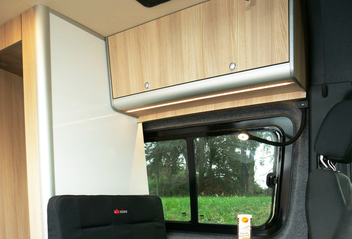Overhead locker for Mercedes Sprinter - front left