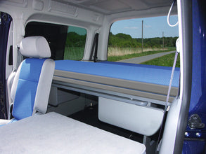 Reimo VW Caddy Maxi retrofittable bed system 200 x 133 cm with upholstery + covers - image 5