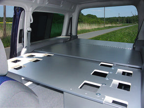 Reimo VW Caddy Maxi retrofittable bed system 200 x 133 cm with upholstery + covers - image 12