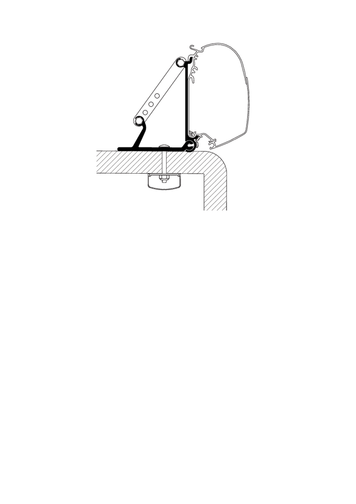 Thule Universal Adapter Roof (3 pcs.)