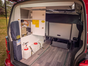 Reimo Furniture Unit TrioStyle for VW T6/T5 SWB, Pre-Assembled, without Appliances - image 3