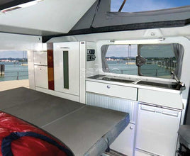 Reimo Furniture Unit TrioStyle Ford Transit Custom SWB, Pre-Assembled, High-Gloss White - image 3