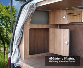 Reimo Wardrobe and Linen Cabinet for TravelStyle Conversion VW T6/T5 SWB, White - image 4
