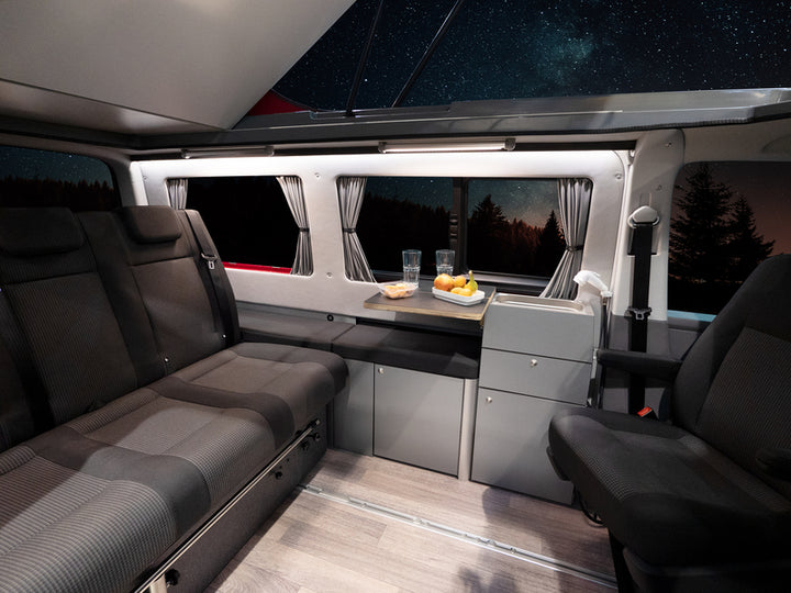 Carbest Curtain System Ford Tourneo Custom 2023+ SWB, Right Door