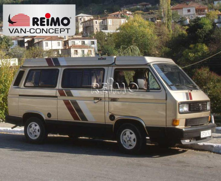 VW T3 pop top roof superflat (until 07/90), white