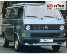 Reimo VW T3 pop top roof, mushroom roof superflat, until 1990, white