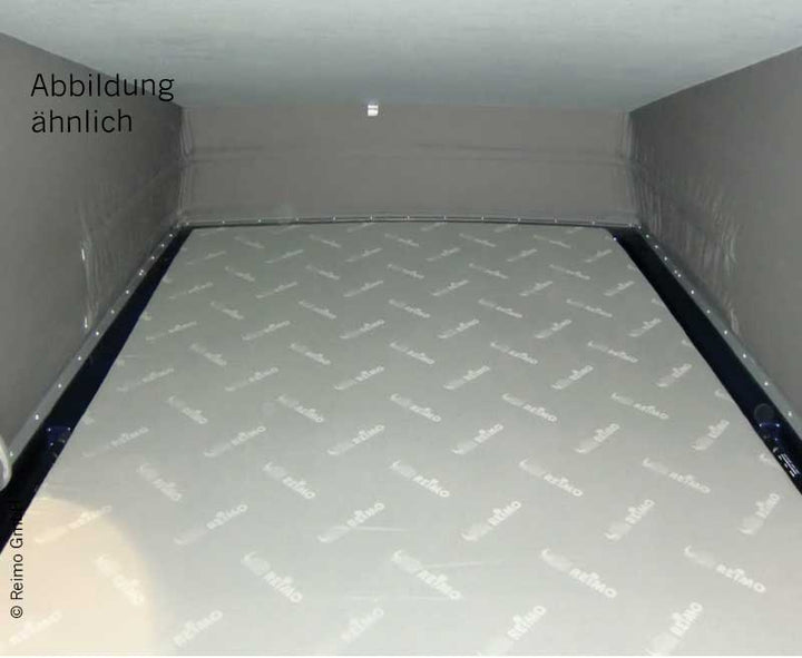 VW T6, VW T5 pop top bed Easy-Fit SWB front pop up, light gray, climatronic