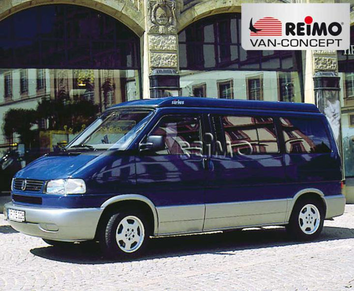 VW T4 pop top roof, SWB, Superflat II, front pop up, white