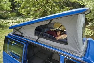 Reimo Pop-Top Roof Shell VW T5/T6 SWB, EasyFit Standard, Front-Lifting, White - image 3