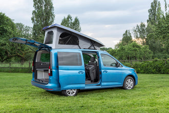 Reimo Superflat Pop-Top Roof for VW Caddy 5 Maxi from 08/2020, Rear-Lifting