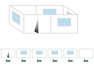 Brunner Zebo Enjoy 2-Pro 3x6 Side Wall Set