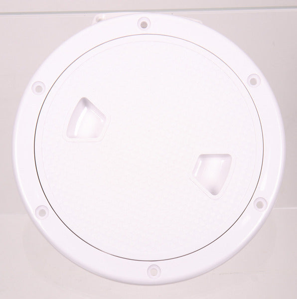 Inspection opening with screw cap Ã?205mm, white