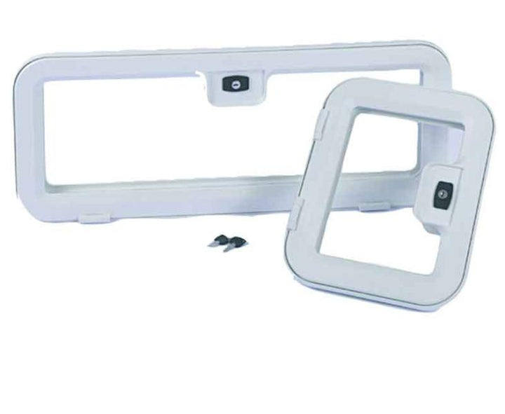 Luggage lid 552x277 plastic white