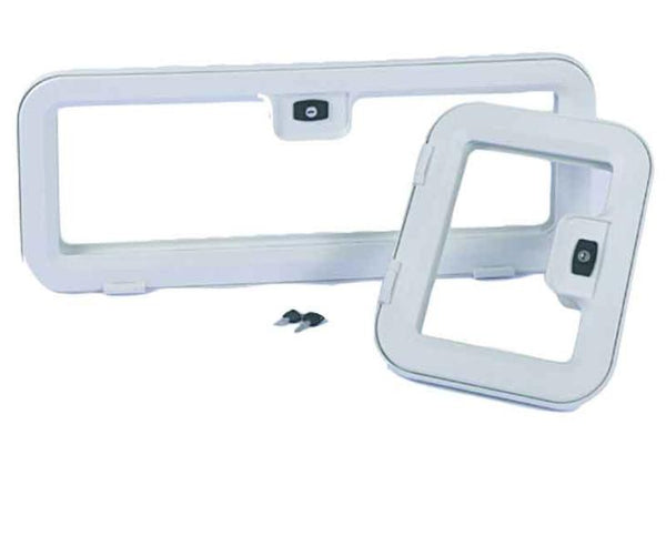 Reimo Luggage lid 552x277 plastic white - 30046 | Stahlor image 1