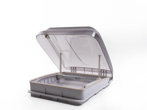 Carbest roof hood 40x40cm light gray tinted for motorhome, camper, camping bus - 318020 | Stahlor image 2