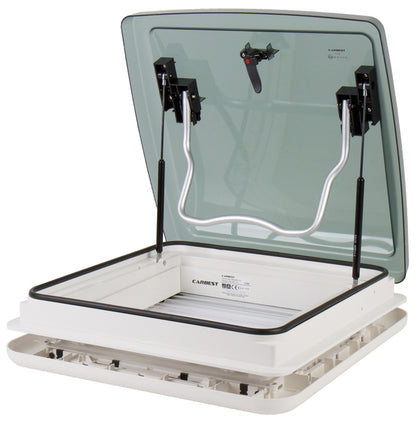 Aerodynamic roof hood incl. blackout and mosquito net - 40 x 40 cm