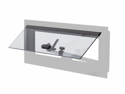 Replacement sash for aluminum vent window 34432 (460x160mm)