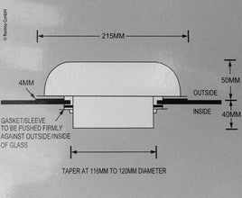 Carbest solar fan with switch - Ø 215 mm - 35230 | Stahlor image 2