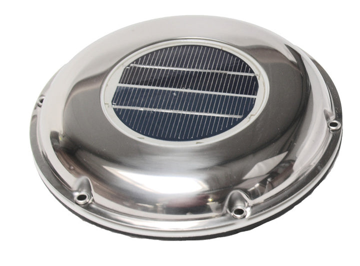 Stainless steel solar fan - Ø 215 mm