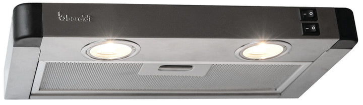 12 V filter hood Click - stainless steel - 40 x 21 x 5 cm