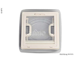 MPK Skylight Vision Vent S 28x28cm - Smoked Glass, Grey Frame - 35912 | Stahlor image 2