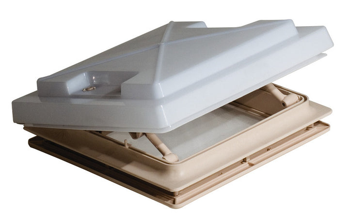 Roof hood with mosquito net 280 x 280 - frosted glass