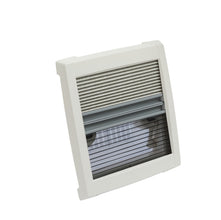 MPK Roof hood with mosquito net 280 x 280 mm - frosted glass - interior frame Beige - 360251 | Stahlor image 6