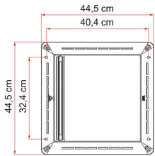 Fiamma Darkening roller blind for roof hoods - Vent 40 x 40 cm - White - 360271 | Stahlor image 2