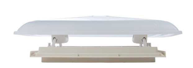 MPK Roof hood 400 x 400 mm - frosted glass - With roller blind and mosquito net - 360641 | Stahlor image 3