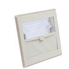MPK Roof hood 400 x 400 mm - frosted glass - With roller blind and mosquito net - 360641 | Stahlor image 8