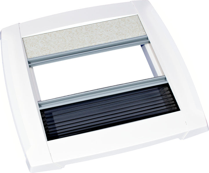 Pleated frame with LED for 40x40cm rooflights