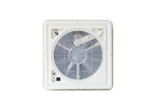 FIAMM 12 V Crank Roof Hood Turbo-Vent Premium - 40 x 40 cm - White Hood - 36187 | Stahlor image 4