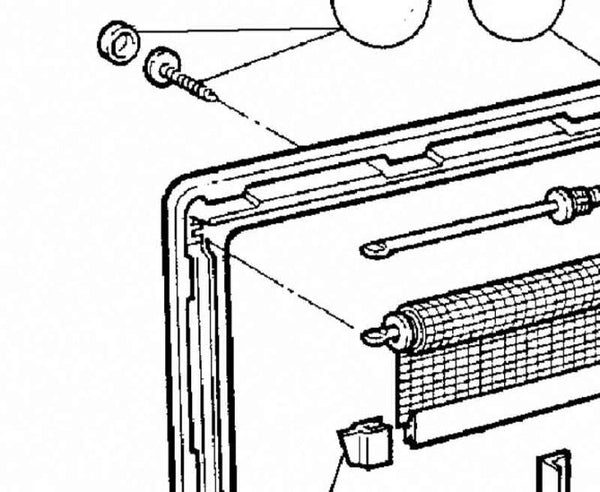 Dometic Fastening kit - inner frame, beige - 372242 | Stahlor image 1