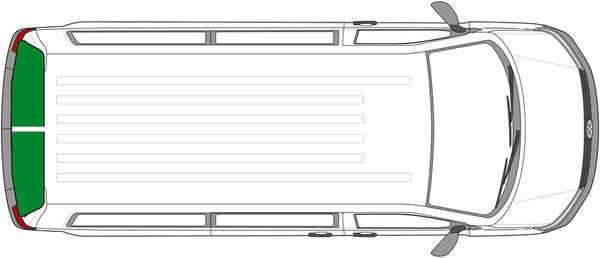 NRF Isoflex thermal mat tailgate (hinged door) VW T5/6 all models from 2003 - 37282 | Stahlor image 1