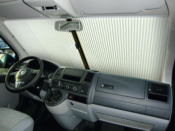 Remis REMIfront windscreen blind VWT5, grey - 37409 | Stahlor image 1