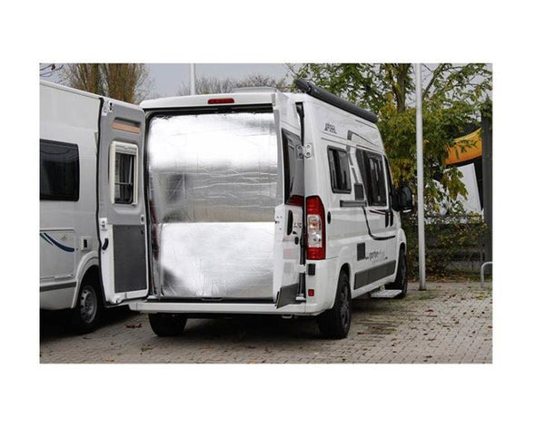 HIND Tailgate insulation, 2-piece, light beige, high door cut-out - 37459 | Stahlor image 1